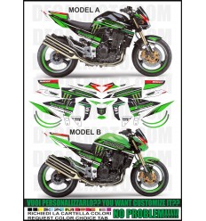 Z1000 2003 - 2006 SBK TRIBUTE BLACK GREEN